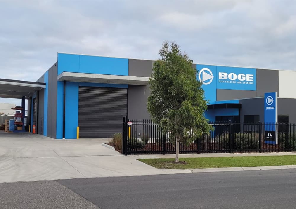 Das Gebäude des Standortes in Australien