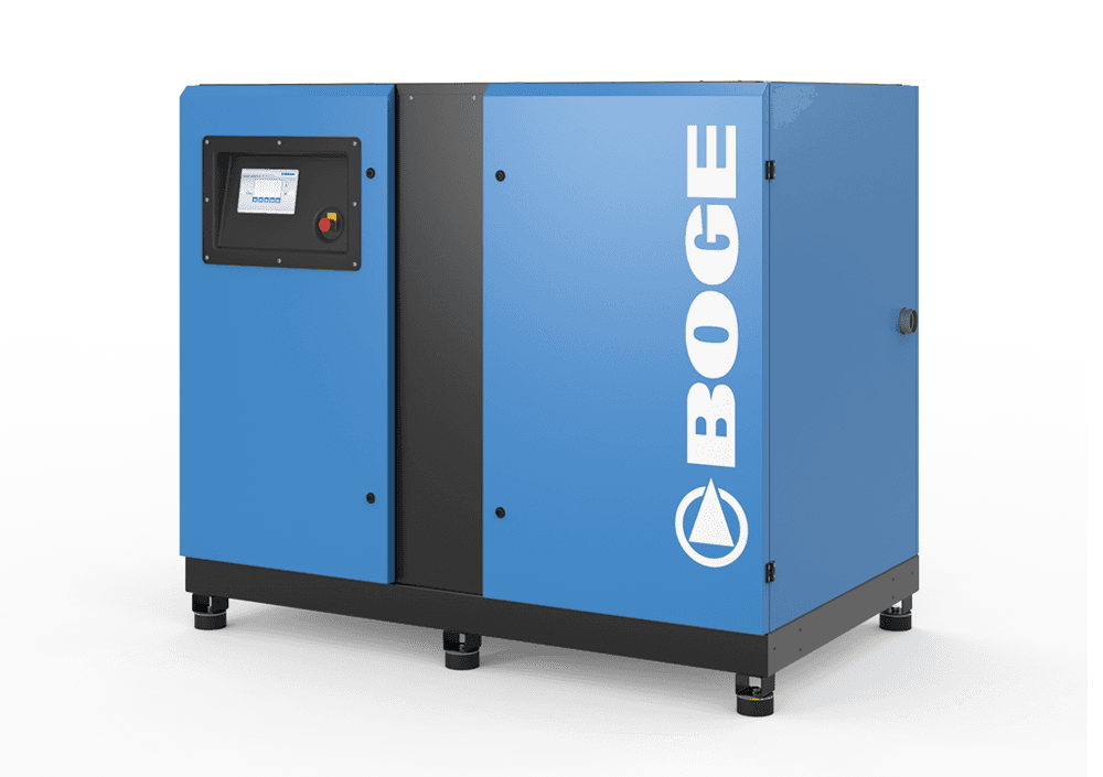 BOGE oelgeschmierter Schraubenkompressor S-4 Baureihe von 37 bis 110 kW