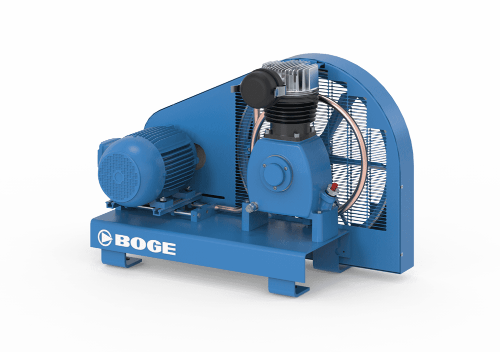BOGE oelgeschmierter Kolbenkompressor SR-Baureihe bis 15 kW
