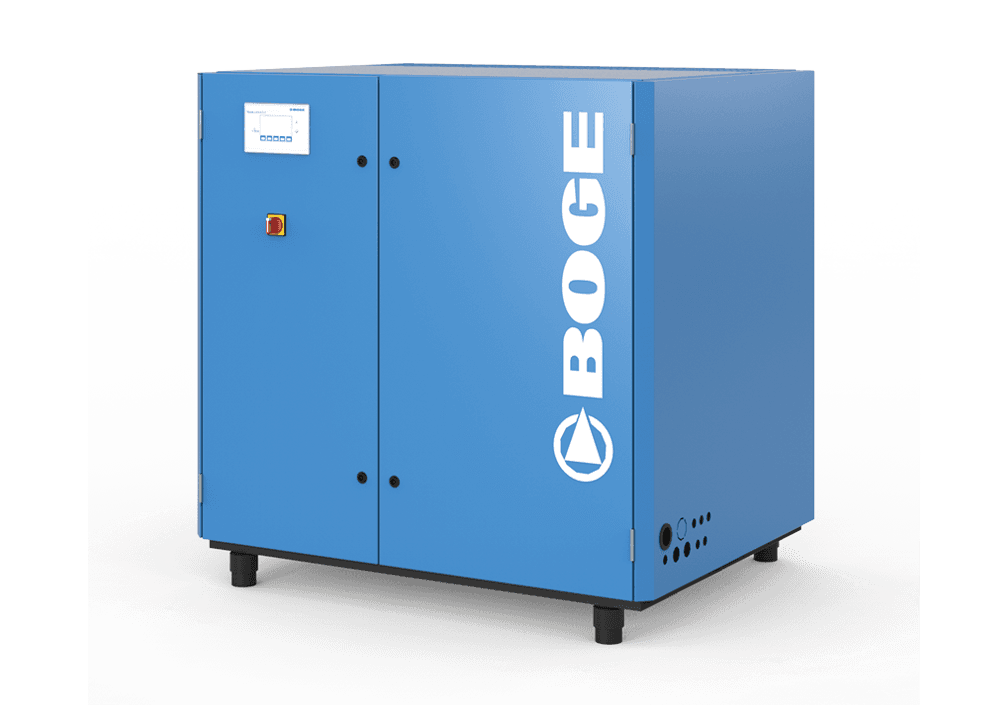 BOGE oelgeschmierter Kolbenkompressor SR-booster Baureihe bis 18,5 kW