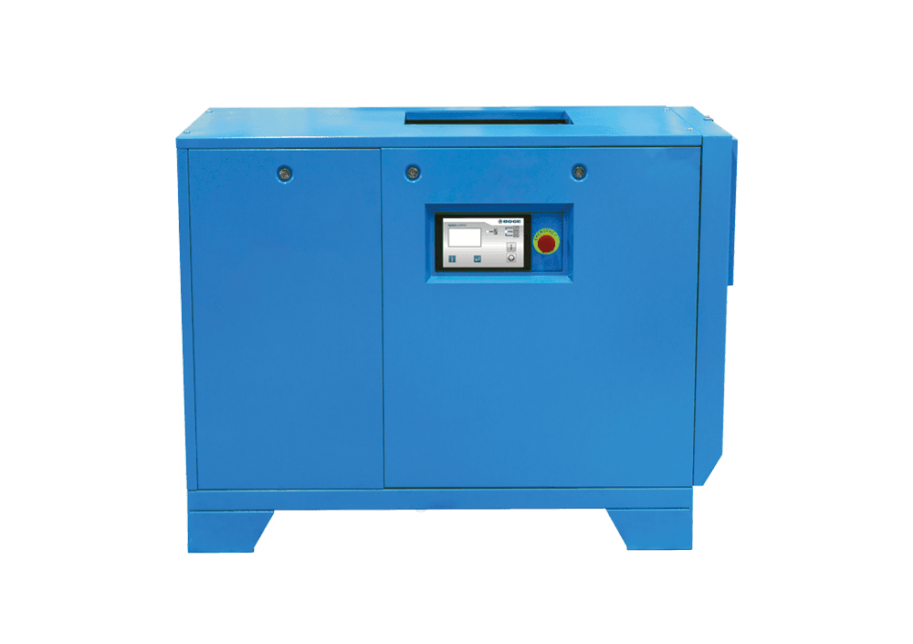 BOGE oelgeschmierter Schraubenkompressor ecoline Baureihe bis 30 kW