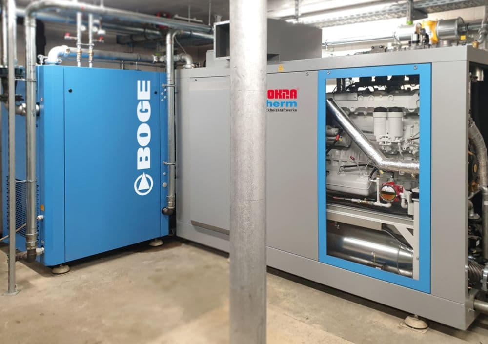 BOGE OEM - Anlage in einem Heizkraftwerk