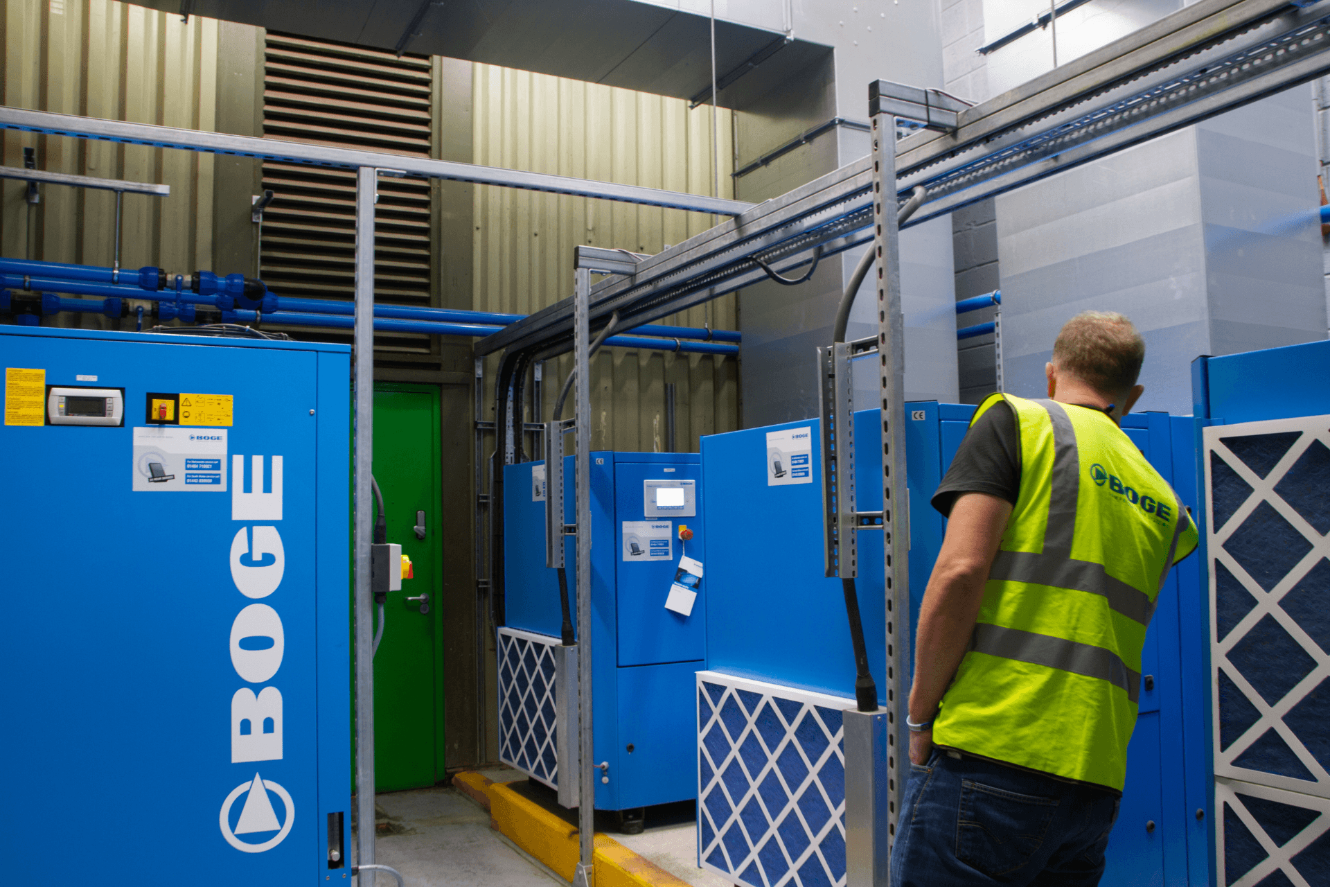 BOGE compressed air system installed at Cranswick Foods