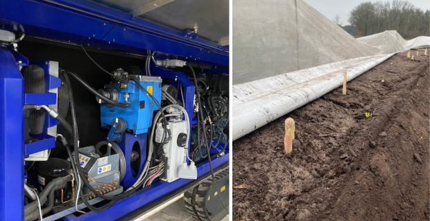 AVL Motion ontwikkelt robot met ingebouwde BOGE-compressor voor het oogsten van asperges