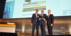 BOGE gana la estrella de diamante como reconocimiento del galardón “Best Industrial Business Solution 4.0” (mejor solución para la Industria 4.0)