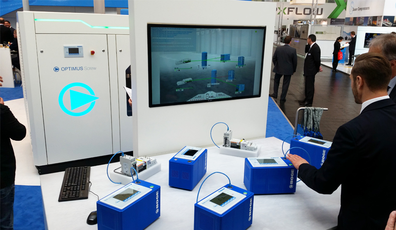 Network your compressed air systems intelligently