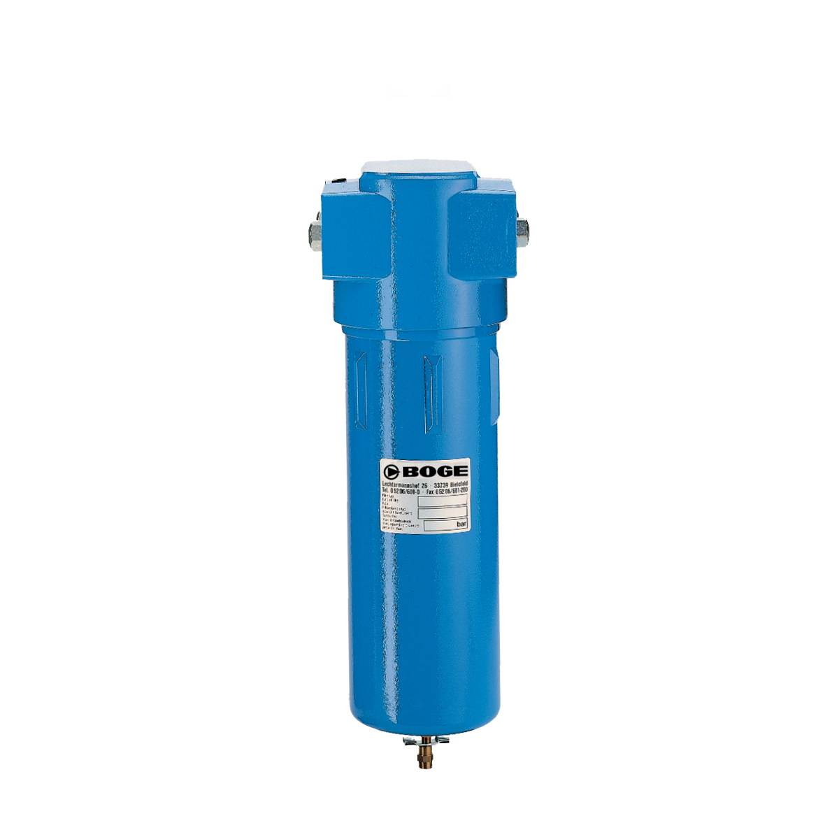 BOGE Compressors | High Pressure Activated Carbon Filter (50 bar)