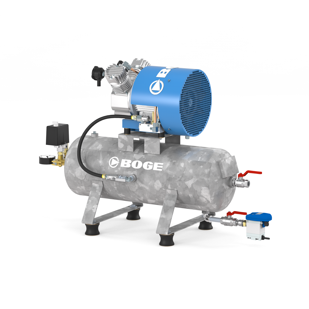 BOGE Kompressoren | Kolbenkompressor PO...LR bis 1,5 kW
